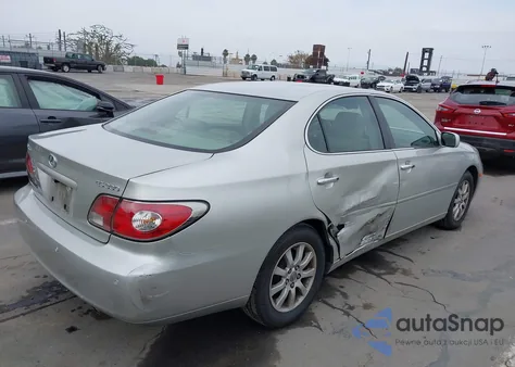 2004 Lexus Es 330 из США, поврежденный, VIN JTHBA30GX45054577